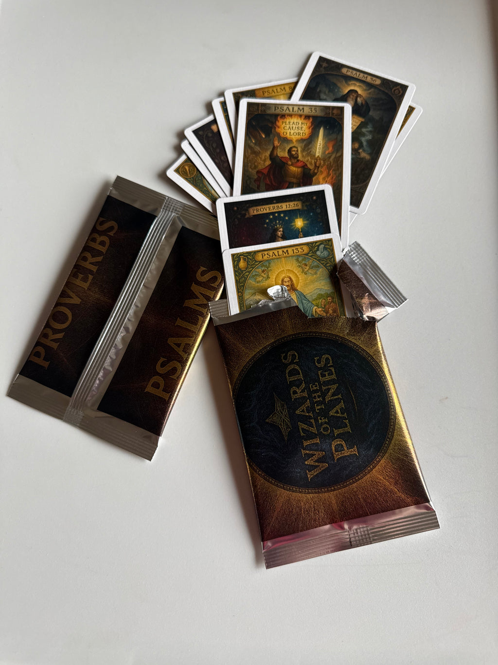 Illuminated Psalms(10 Random Psalms/Proverbs Pack)