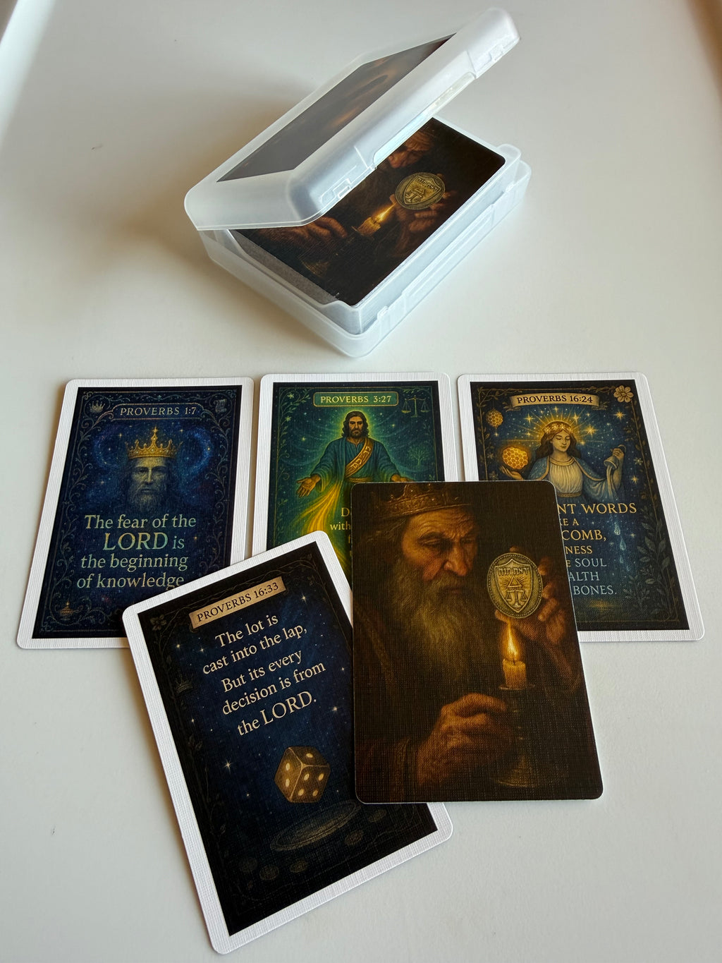 Illuminated Psalms Deck(Proverbs)