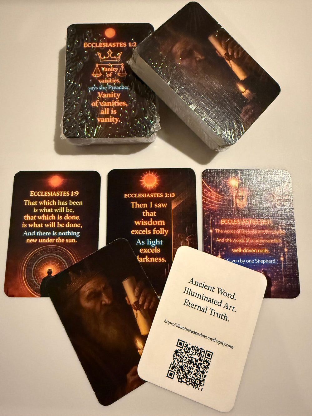 Illuminated Psalms Deck(Ecclesiastes)