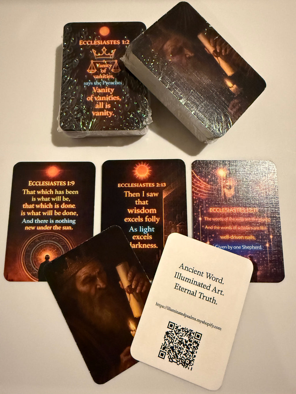 Illuminated Psalms Deck(Ecclesiastes)