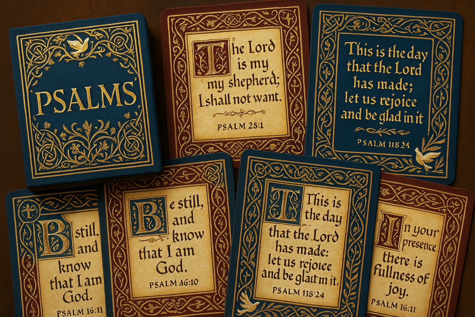 illuminated psalms deck